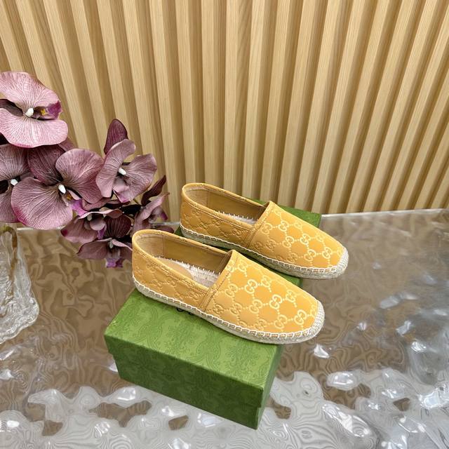 Gucci 25Ss Spring/Summer New Arrival Gucci Bestseller Fisherman's Shoe Series Gu