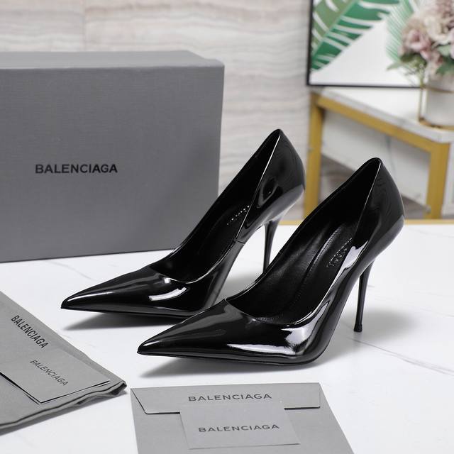 Premium Grade Balencia*Ga Paris*House 25Ss Pointed-Toe High-Heel Shoes Single Sh