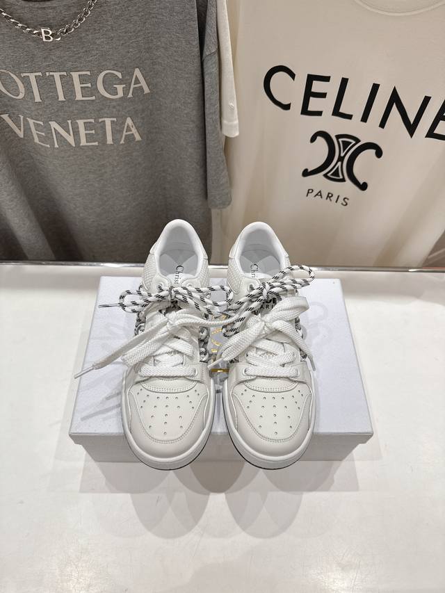 High-End Version Factory-Direct Dior* Dior D-House 2025 Ss Lace-Up New-Style Col