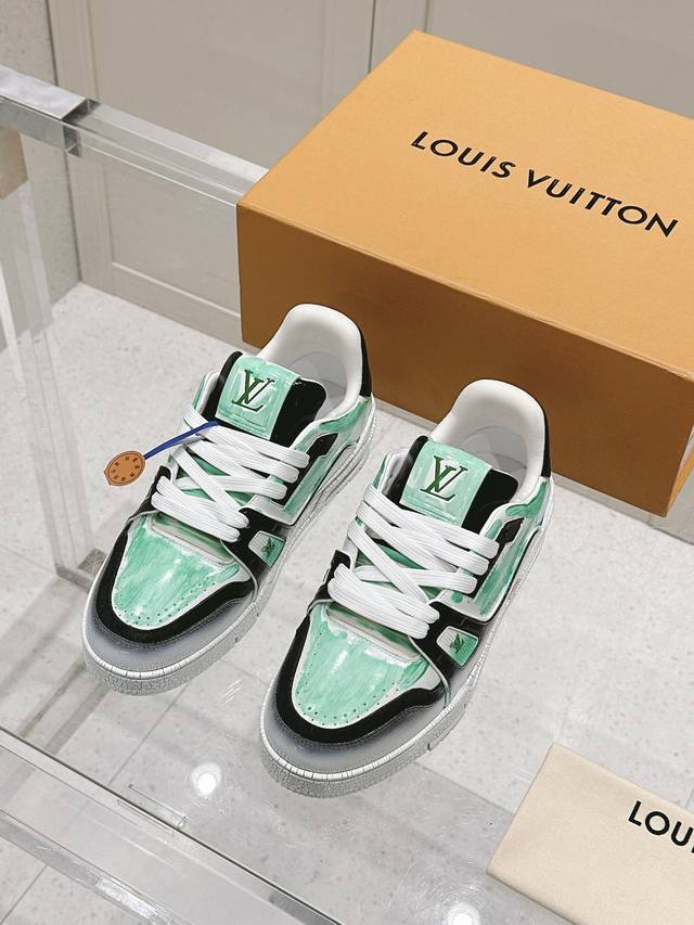 Top-Tier Version: Couple's Edition Lv Tarine Louis Vuitton L-Series Donkey Brand