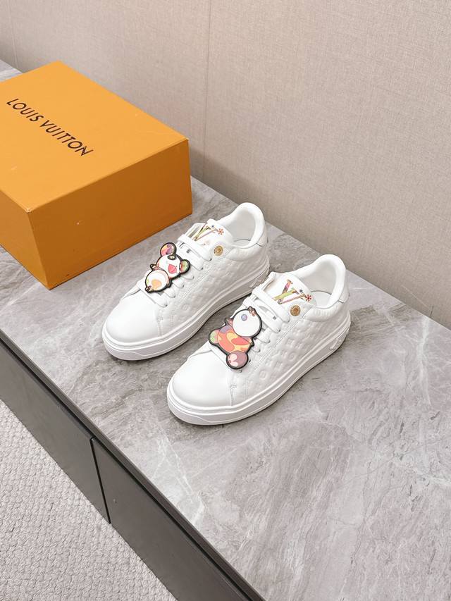 Louis Vuitton Louis Vuitton Couple White Shoes Many Internet Celebrities And Fas
