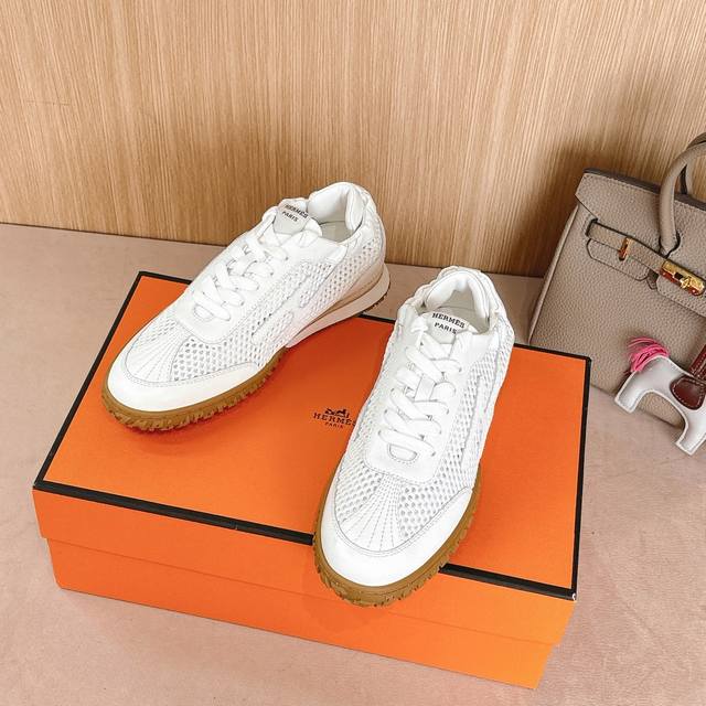 Women's Men's 20 Hermes Jet Sports Shoes Series Fashionable And Versatile Super