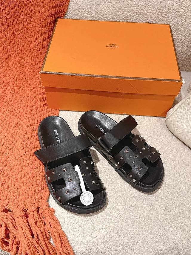 Medor Rivet Model Factory Price P Male Size 20 Hermes Chypre Sandals Second Uncl