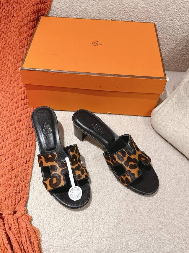 New Color Matching Factory Price P Hermes Hermes H Slippers Oasis Sandal Series