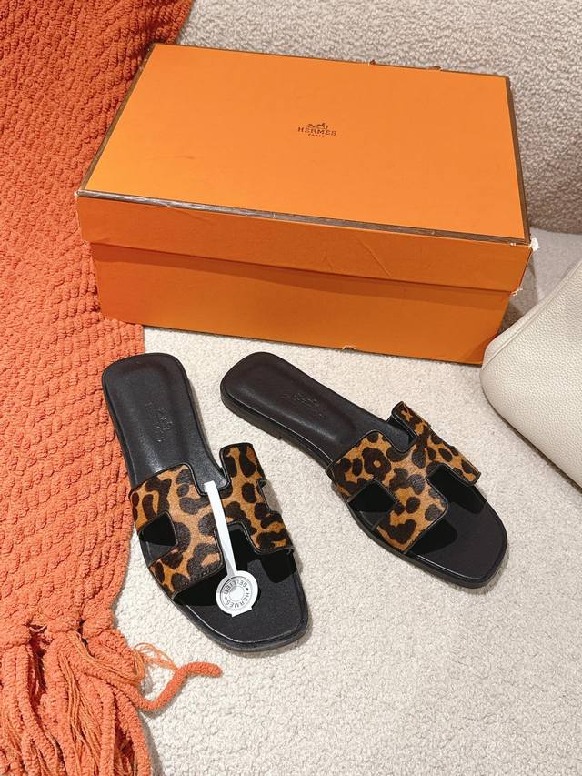 New Color Matching Factory Price P Hermes Hermes H Slippers Oran Sandal Series F
