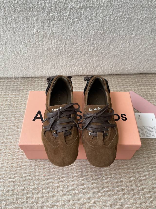 Acne Studios 24Ss Autumn And Winter Catwalk Ballet Shoes It Can Be Said That Eve