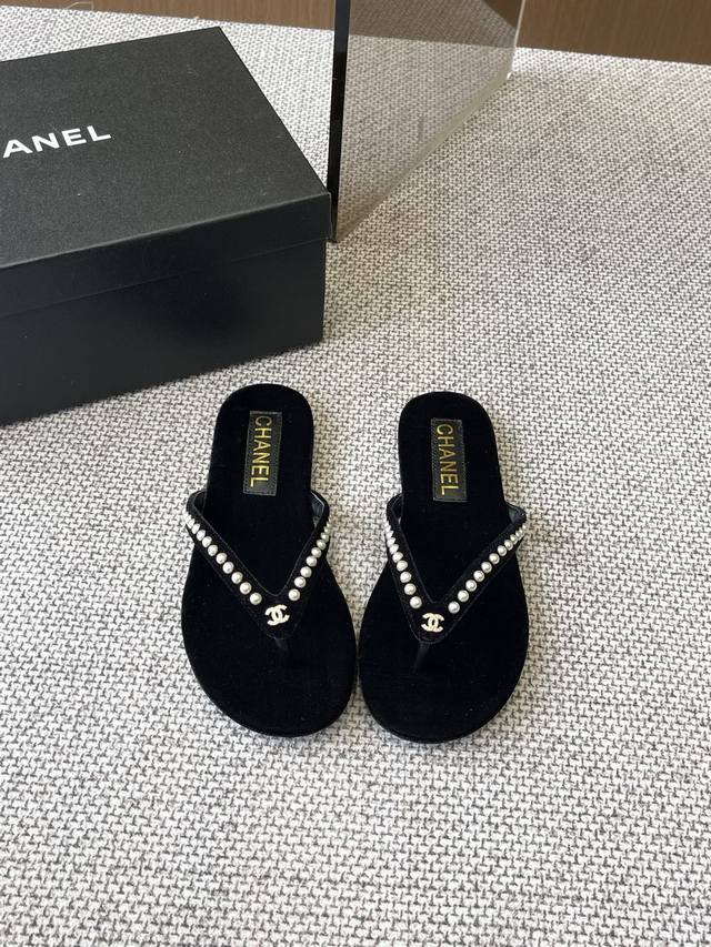 Chanel Chanel 25Ss New Summer Flip Flops Beach Must-Have Chanel2025 Chanel's Lat
