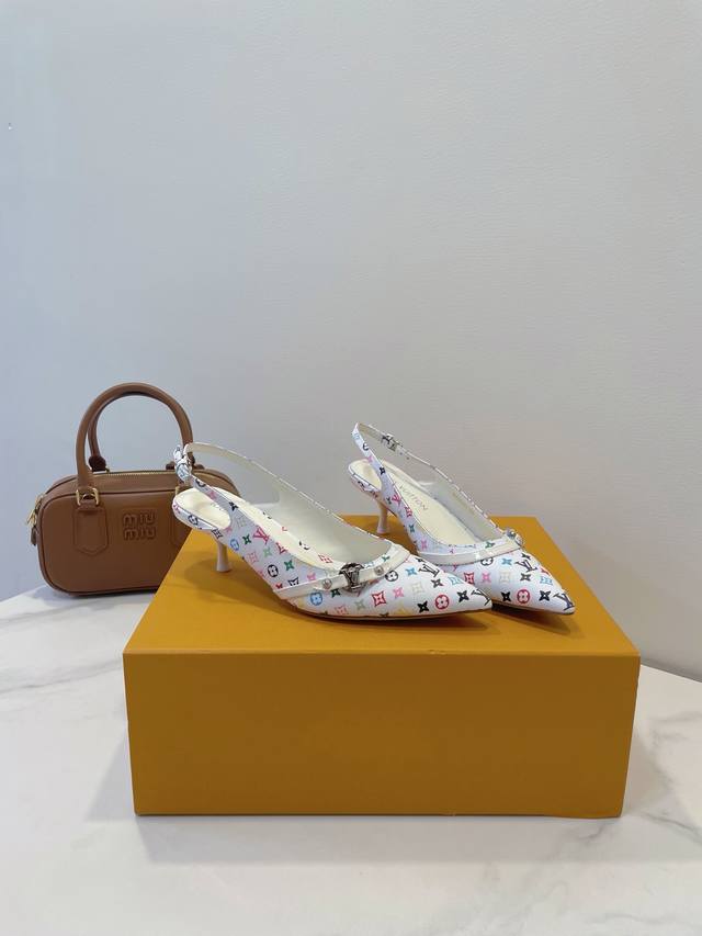 Lv 25S New Style, New Pattern, Trendy Elements, Colorful Monogram, Embossed Prin