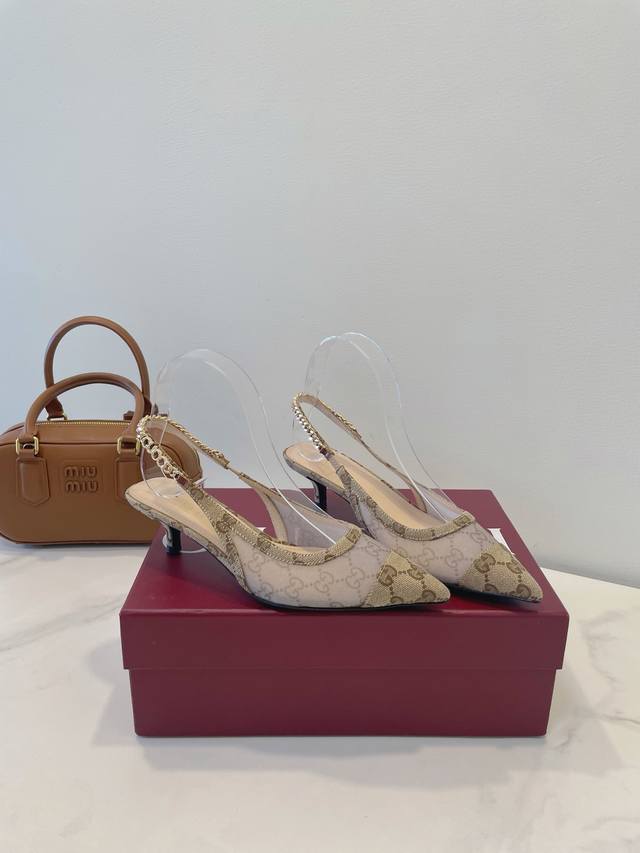 Gucci 2025Ss New Sandals, Every Detail Is Carefully Crafted Fabric: Mesh Brand F