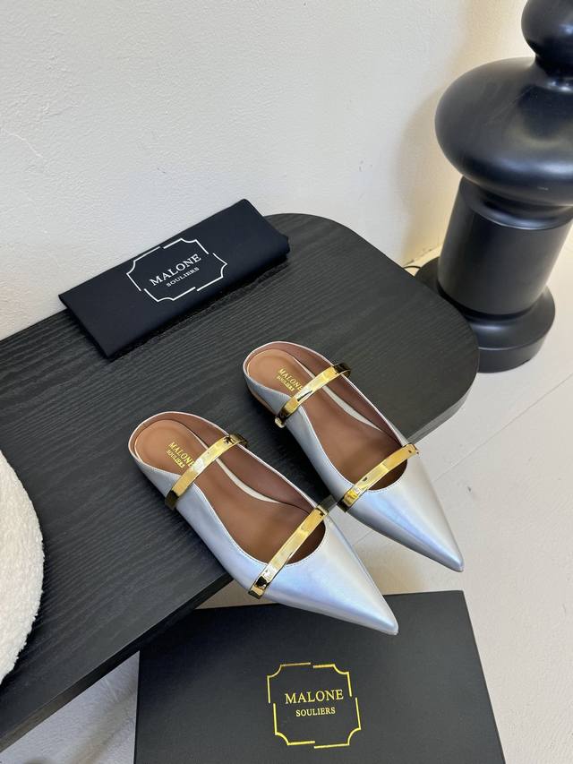Malone Souliers Mid-Heeled Half-Slippers. I Like To Achieve A Balanced Feeling B