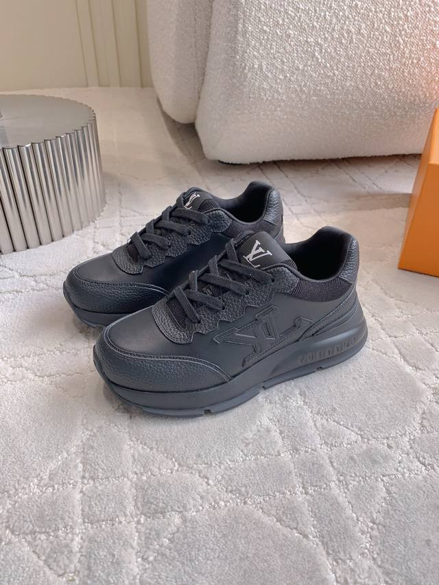 Factory Price P Louis Vuitto* New Classic Series Sports Shoes, Unisex, Super Com