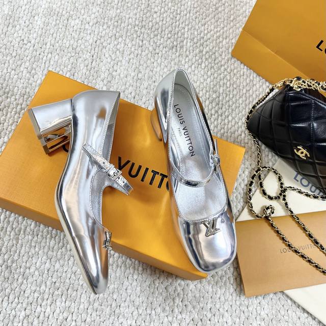 Backless Single Shoes Purchasing Version Louis Lvlujia 2025 Spring And Summer Ne