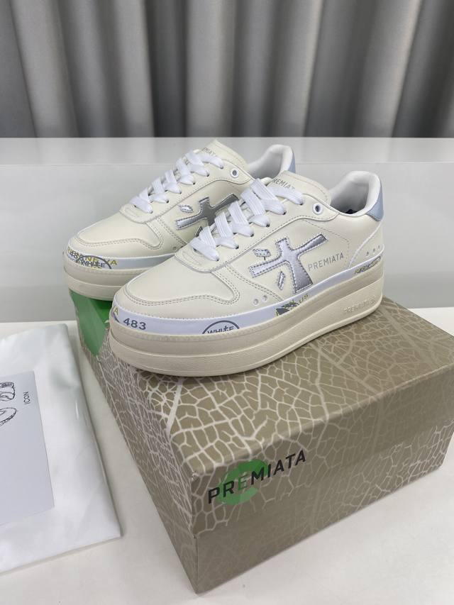 Instant Price: Premiata Fashion, Sports, Leisure, Jogging, White Shoes. Premiata