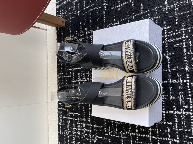 Shopping-Level Sandals Dior Dior 25Ss Spring And Summer New Ivieta Dway Sandals
