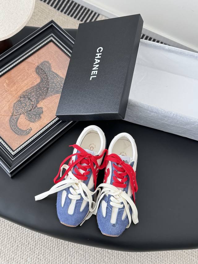 Chanel 25C New Sports Casual Shoes Versatile White Shoes, Style Matching Will No