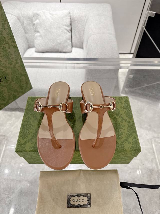 Interlocking Double G Flip-Flops Spring And Summer Internet Celebrity Must-Have