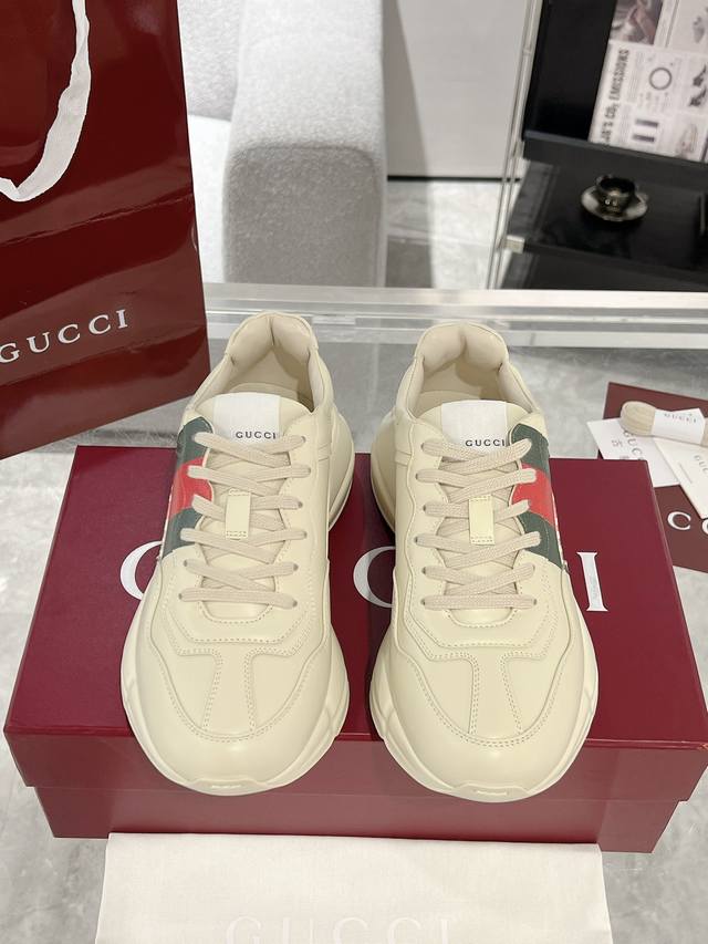 Gucci New Product Rhyton Series Couples' Shoes Sneakers The Rhyton Series Introd