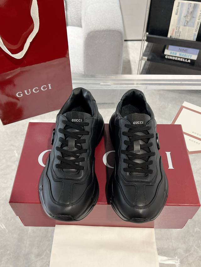 Gucci New Product Rhyton Series Couples' Shoes Sneakers The Rhyton Series Introd