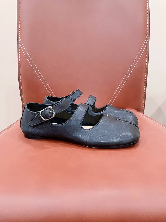 Certified Maisonmargiel* Double-Strap Ballet Shoes The Foot Feel Of This Pair Of