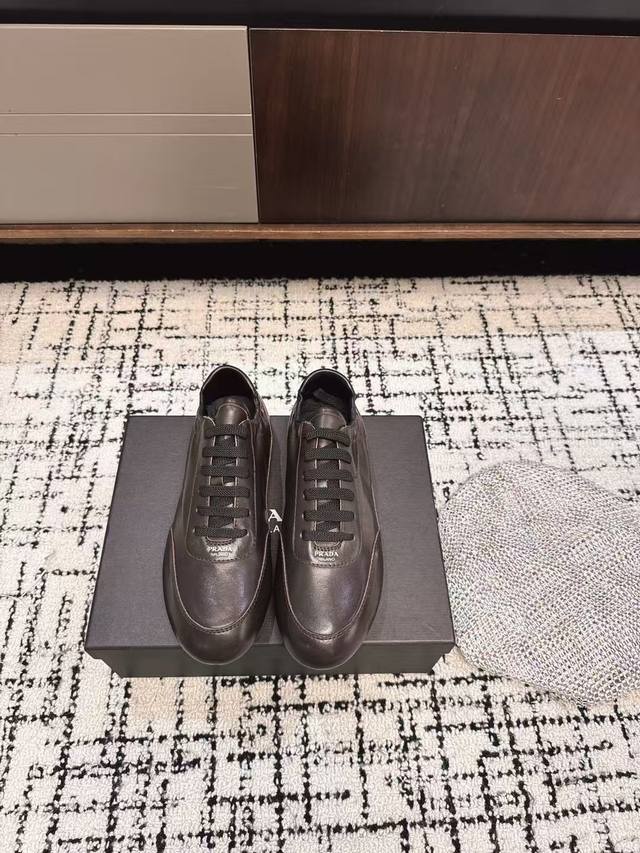 Purchasing Level Prada Prada's New Dexterity Shoes The Upper Suede Has A Texture