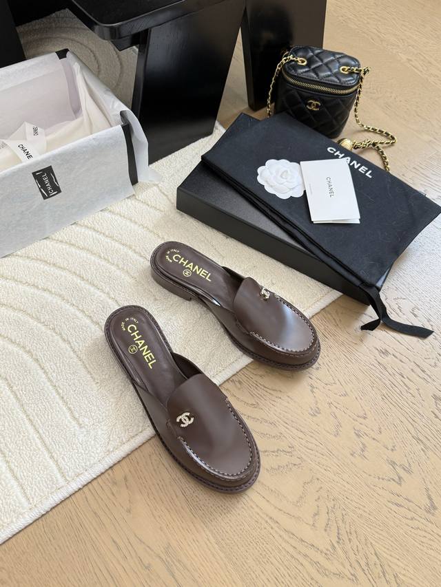 Chanel 25C New Double C Buckle Half Slipper The Return Of The Double C Buckle De