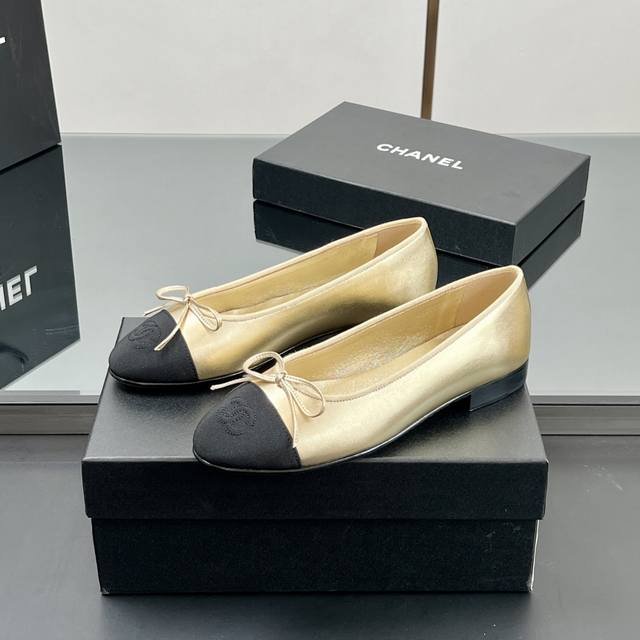 High Version Upgraded Version! Chanel Classic Ballet Flat Shoes Sling-Back Was L