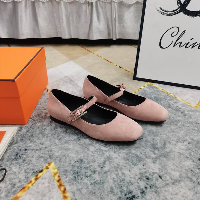 New Hermes Mary Jane Shoes New Styles On The Official Website Super Comfortable