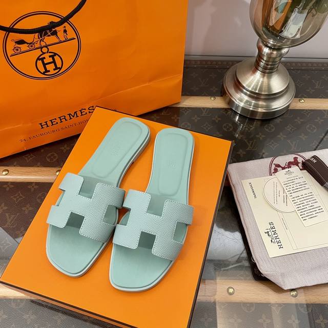 Purchasing Level * Spring And Summer New Color Palm Pattern H Slippers Top Purch