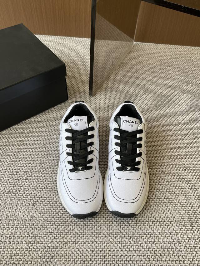 Chanel Chanel's Latest 25C Line Cartoon Canvas Sneakers Original Mold Customizat