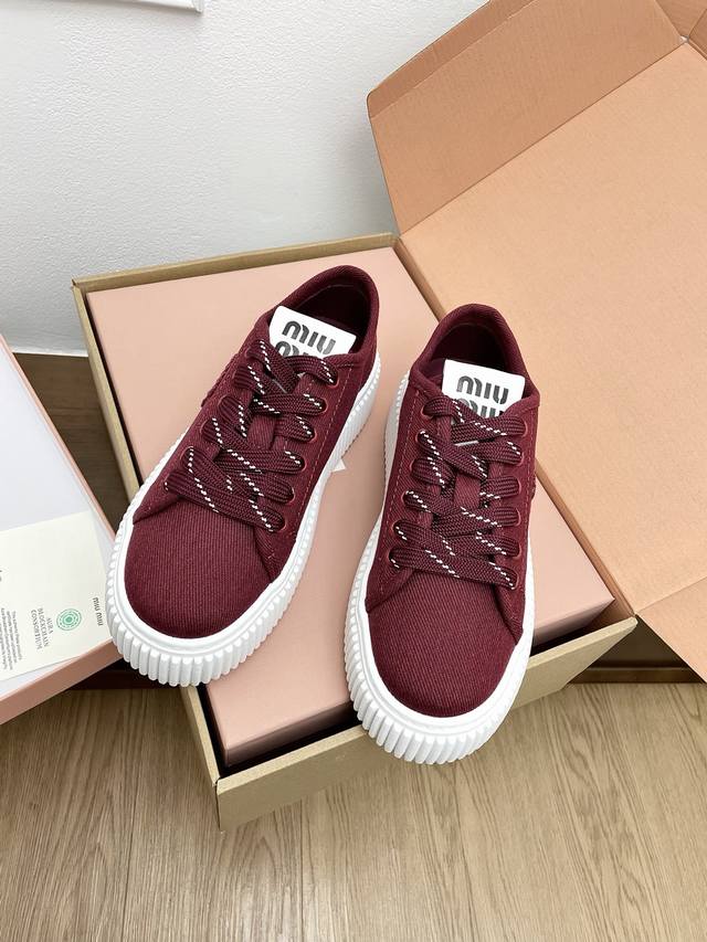 Two Prices P Optional Aircraft Box Version Miumi* Miu Miu Platform Thick Sole Ca