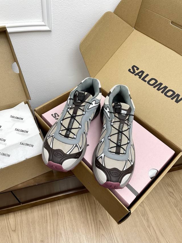 Couple Model Airplane Box Version Salomon Xt-Whisper Outdoor Leisure Sports Shoe