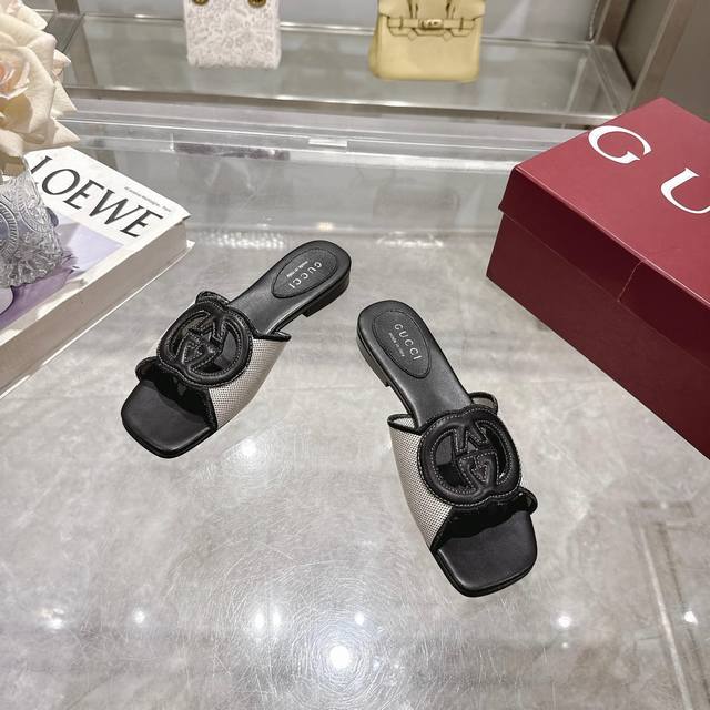 6025-12 Black Fabric 35-42 Gucci's Contemporary Design Aesthetic Takes A Differe