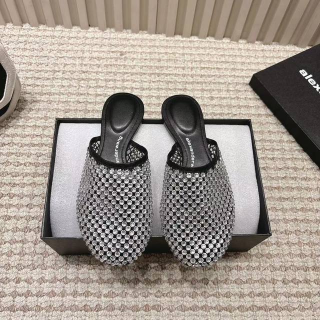 Alexander Wang Alexander Wang 2025 Early Spring New Imported Diamond Fish Patter