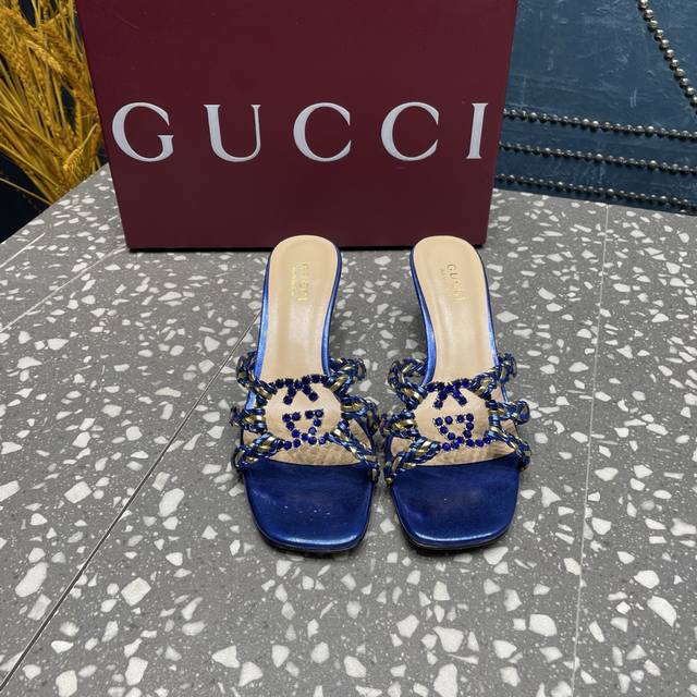 G's New Summer Crystal-Embellished Hand-Woven Sandals G's "Isa" Sandals Are Made