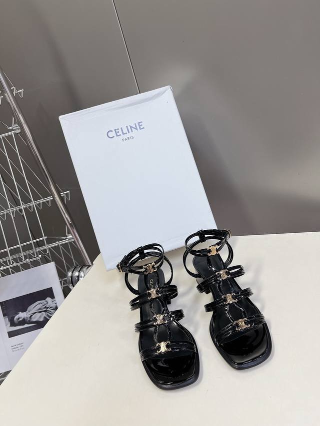 Celine Celine's Latest Spring And Summer Retro Arc De Triomphe Fashionable Thick