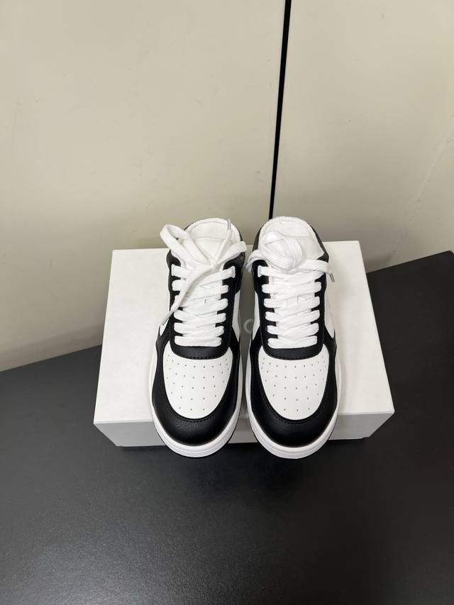 Alo25S New Spring And Summer Color-Blocked White Shoes, Thick Soles, Comfortable