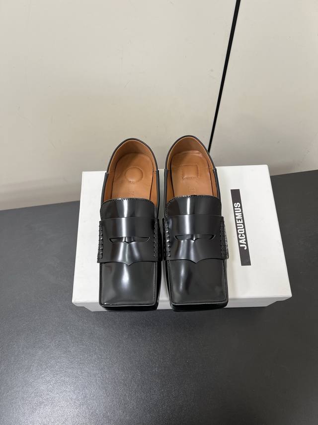 Jacquemus 25Ss Square Toe Loafers Beautiful And Practical New Product For Early