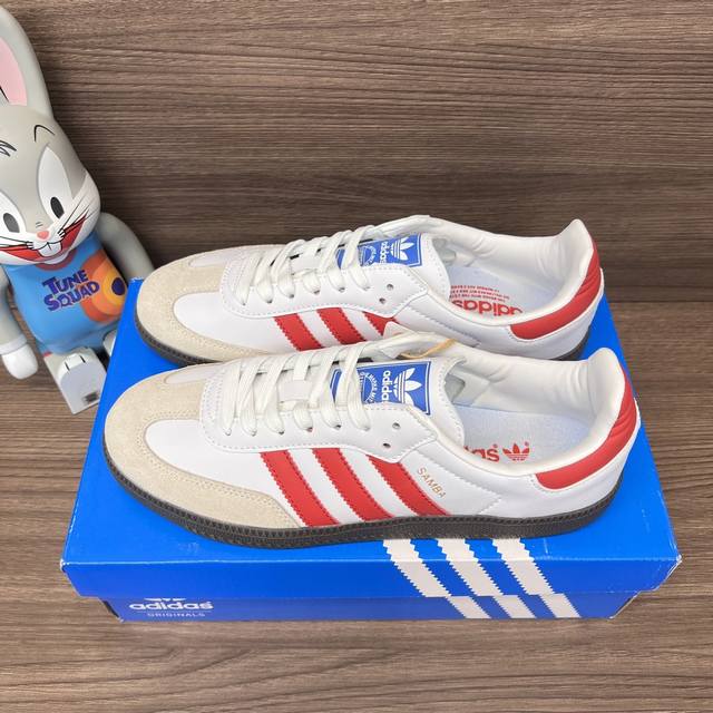 Top Version Adidas Originals Samba German Training Low-Top Sneakers Couple Style