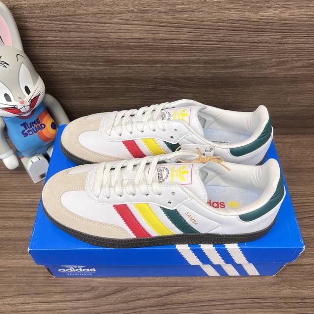 Top Version Adidas Originals Samba German Training Low-Top Sneakers Couple Style