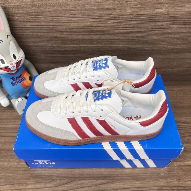 Top Version Adidas Originals Samba German Training Low-Top Sneakers Couple Style