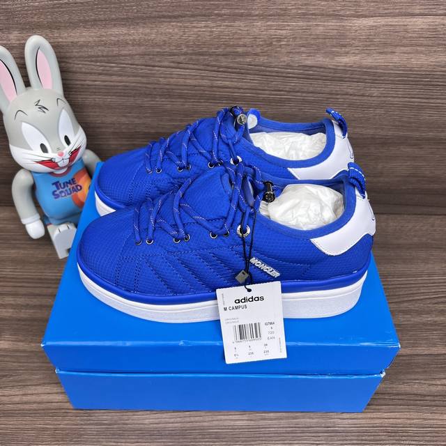 Top Version Adidas Originals X Moncler Leather Round Toe Lace-Up Low-Top Sneaker