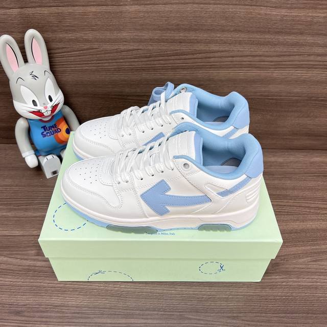 Top Version Off-White Out Of Office Low-Top Skateboard Shoes Couple Style White