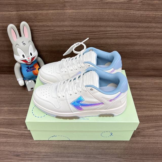 Top Version Off-White Out Of Office Low-Top Skateboard Shoes Couple Style White