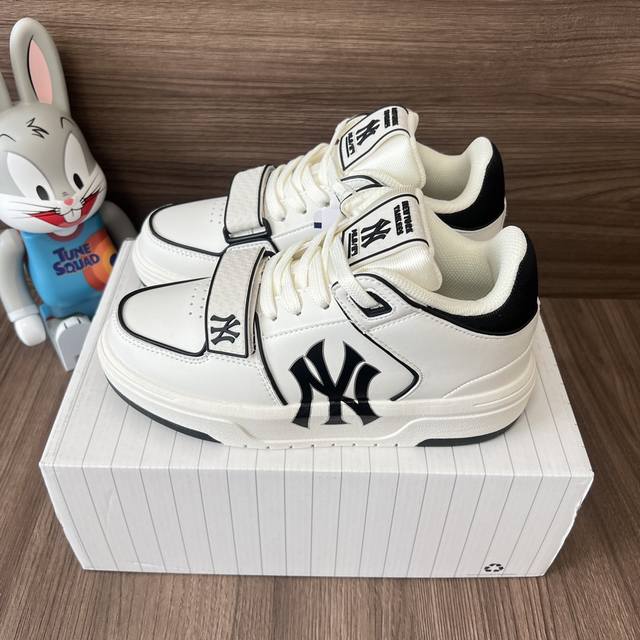 Top Version Mlb Chunky Liner New York Yankees Non-Slip Wear-Resistant Mid-Top Sn