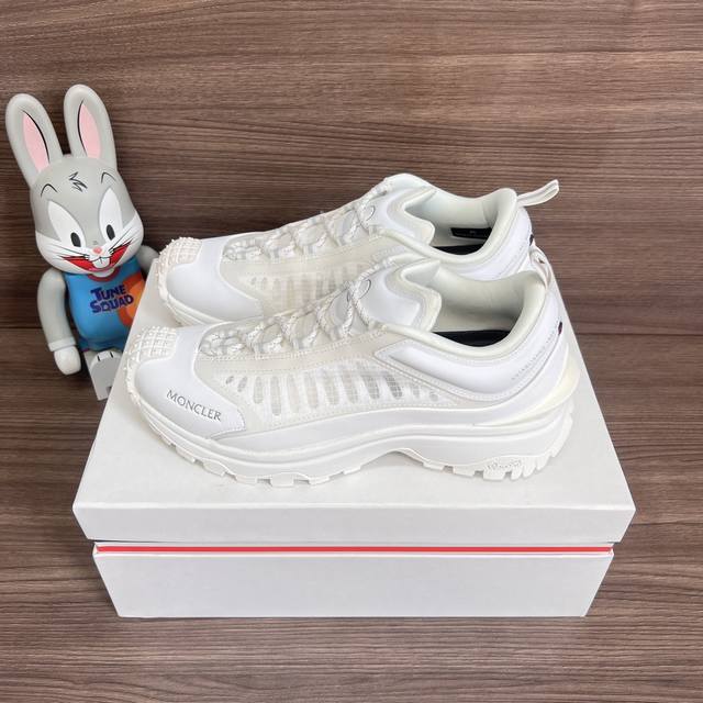 Top Version Moncler Trailgrip Lite Trainers 2Nd Generation Low-Top Casual Outdoo