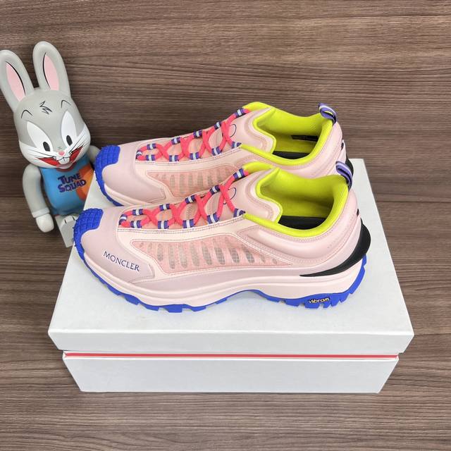 Top Version Moncler Trailgrip Lite Trainers 2Nd Generation Low-Top Casual Outdoo