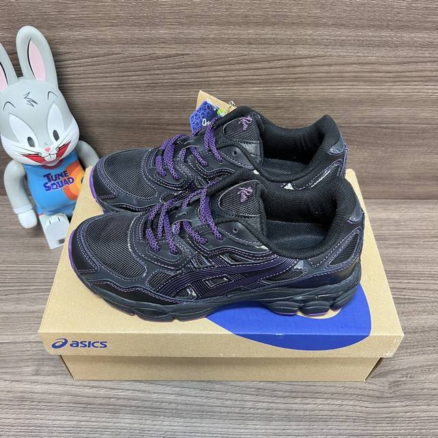 Needles X Asics Gel-Nyc Leather Cool Shock Absorption Non-Slip Wear-Resistant Lo