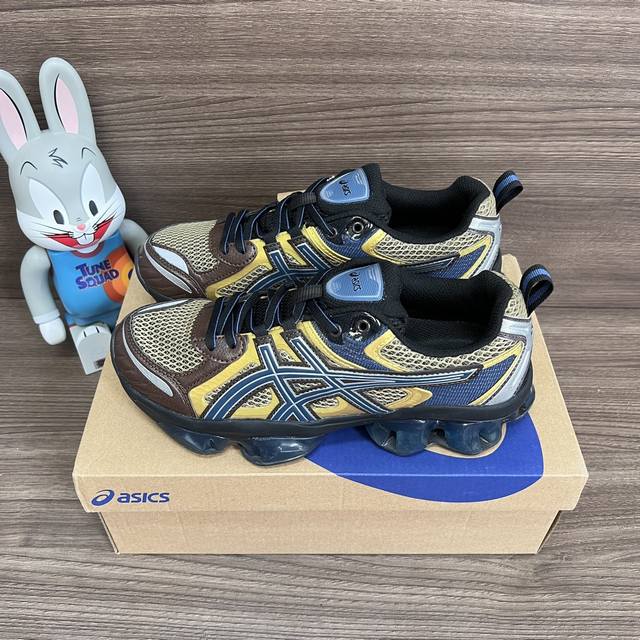 Asics Gel-Quantum Kinetic Comfortable Fashion Fabric Synthetic Leather Wear-Resi