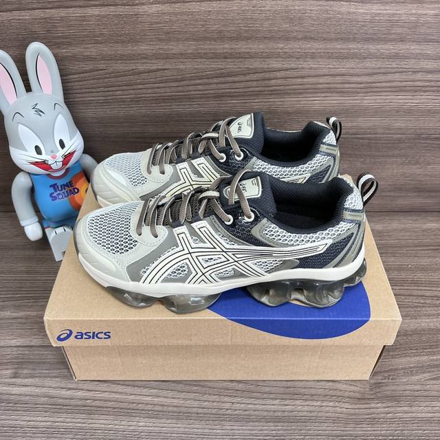 Asics Gel-Quantum Kinetic Comfortable Fashion Fabric Synthetic Leather Wear-Resi