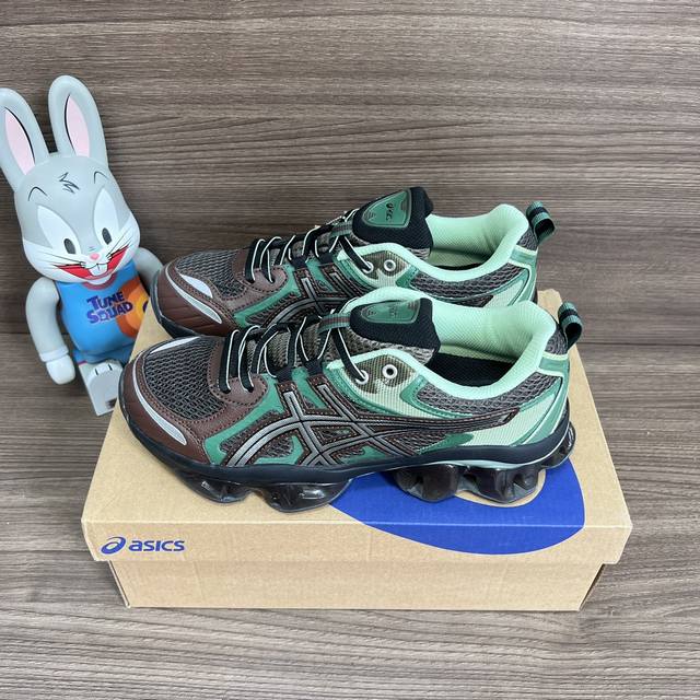 Asics Gel-Quantum Kinetic Comfortable Fashion Fabric Synthetic Leather Wear-Resi